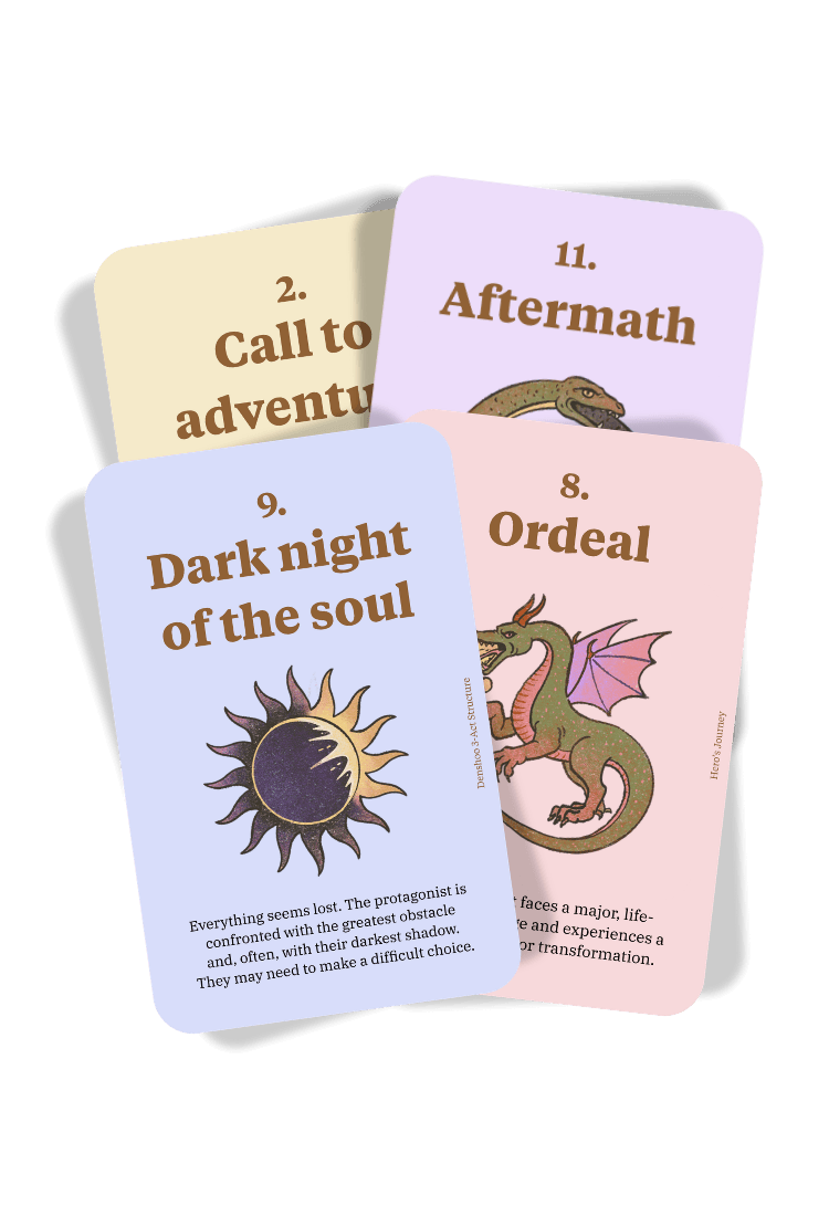 story structure cards